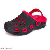 Stylish EVA clogs for boys, solid design in various sizes (4-12 years), made in India